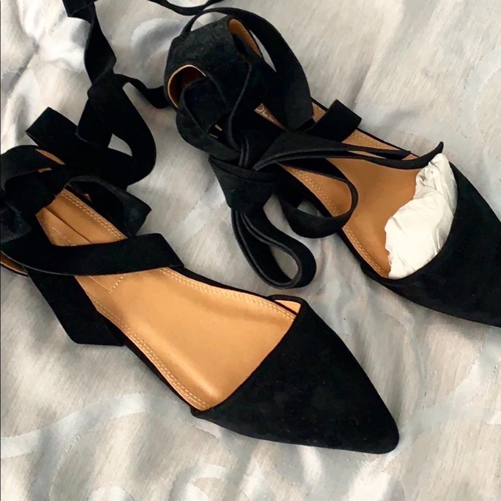 Black flats